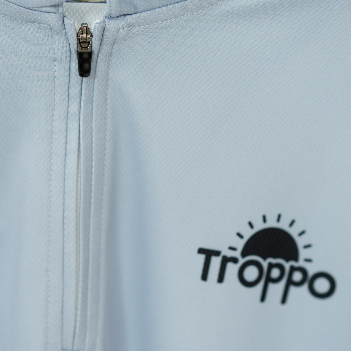 Lightweight UPF 50+ Sun Shirt – Women & Men - Sky Blue | Troppo