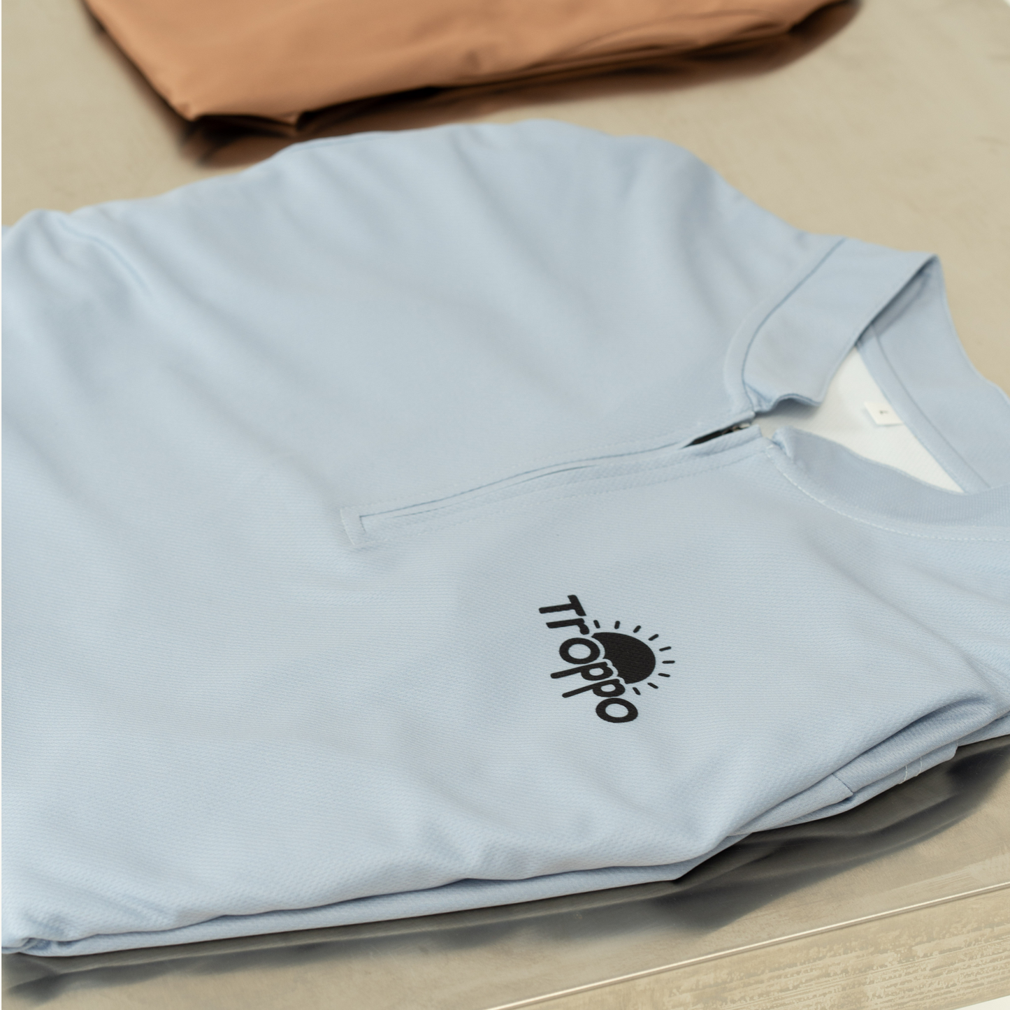 Lightweight UPF 50+ Sun Shirt – Women & Men - Sky Blue | Troppo